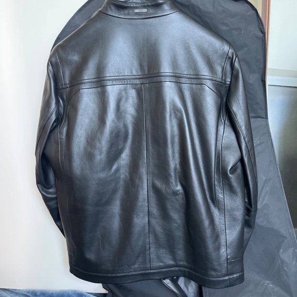 Hugo Boss Leather Jacket - Picture 2 of 4